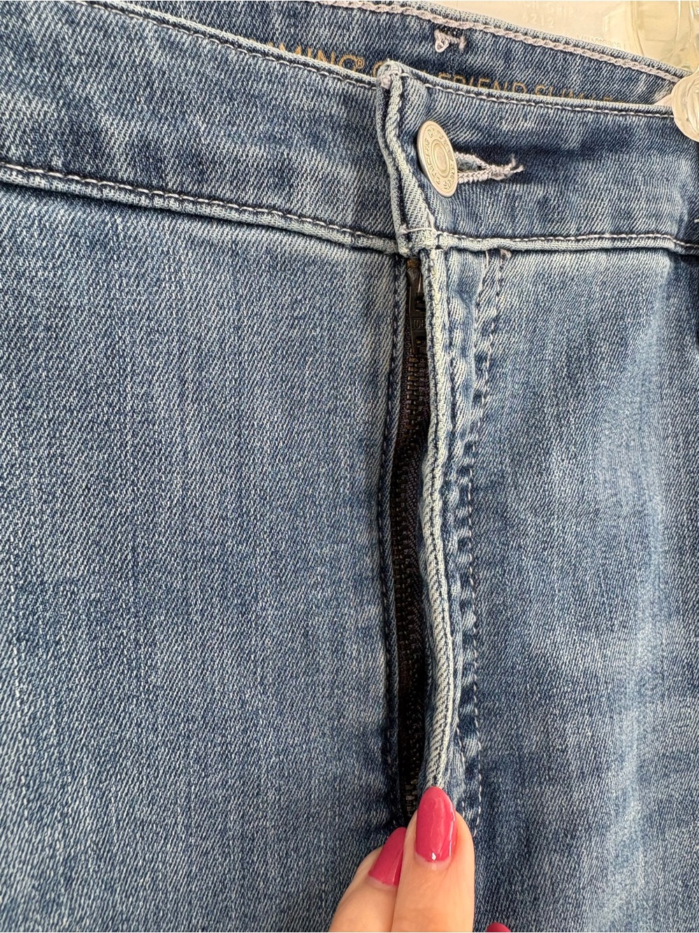 Chicos So Slimming Girlfriend Slim Leg Jeans Denim Plus Size 16 Women NWT - Picture 5 of 13